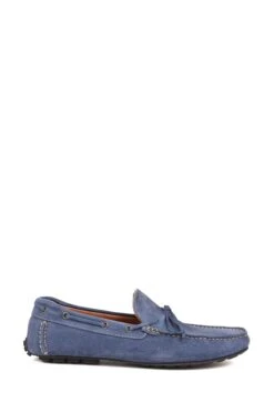 Jones Bootmaker Blue Percival Casual Moccasins