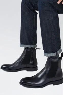 Loake By Jones Bootmaker Colorado Goodyear Rahmengenähte Chelsea-Stiefel