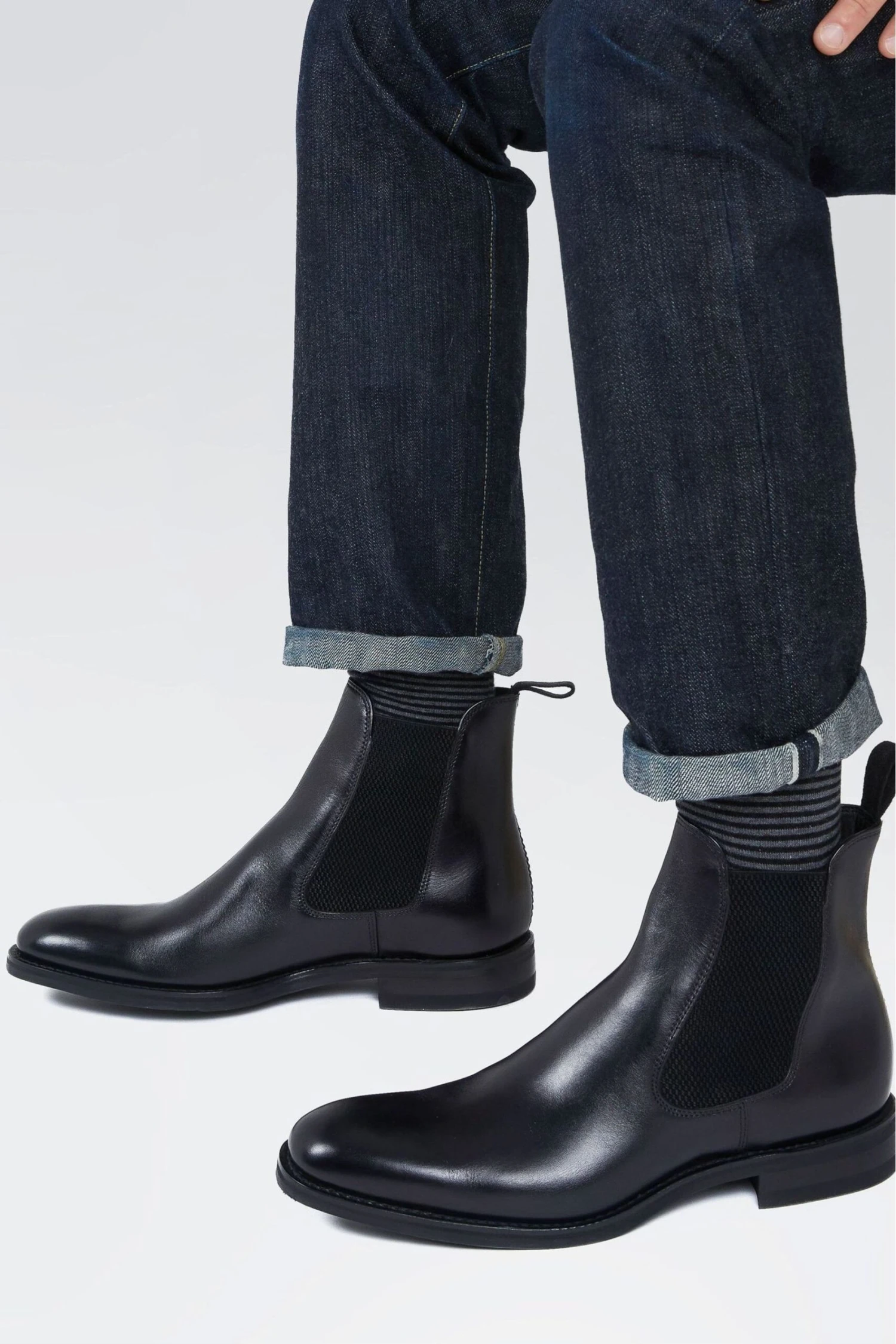 Loake By Jones Bootmaker Colorado Goodyear Rahmengenähte Chelsea-Stiefel 1 Loake By Jones Bootmaker Colorado Goodyear Rahmengenähte Chelsea-Stiefel